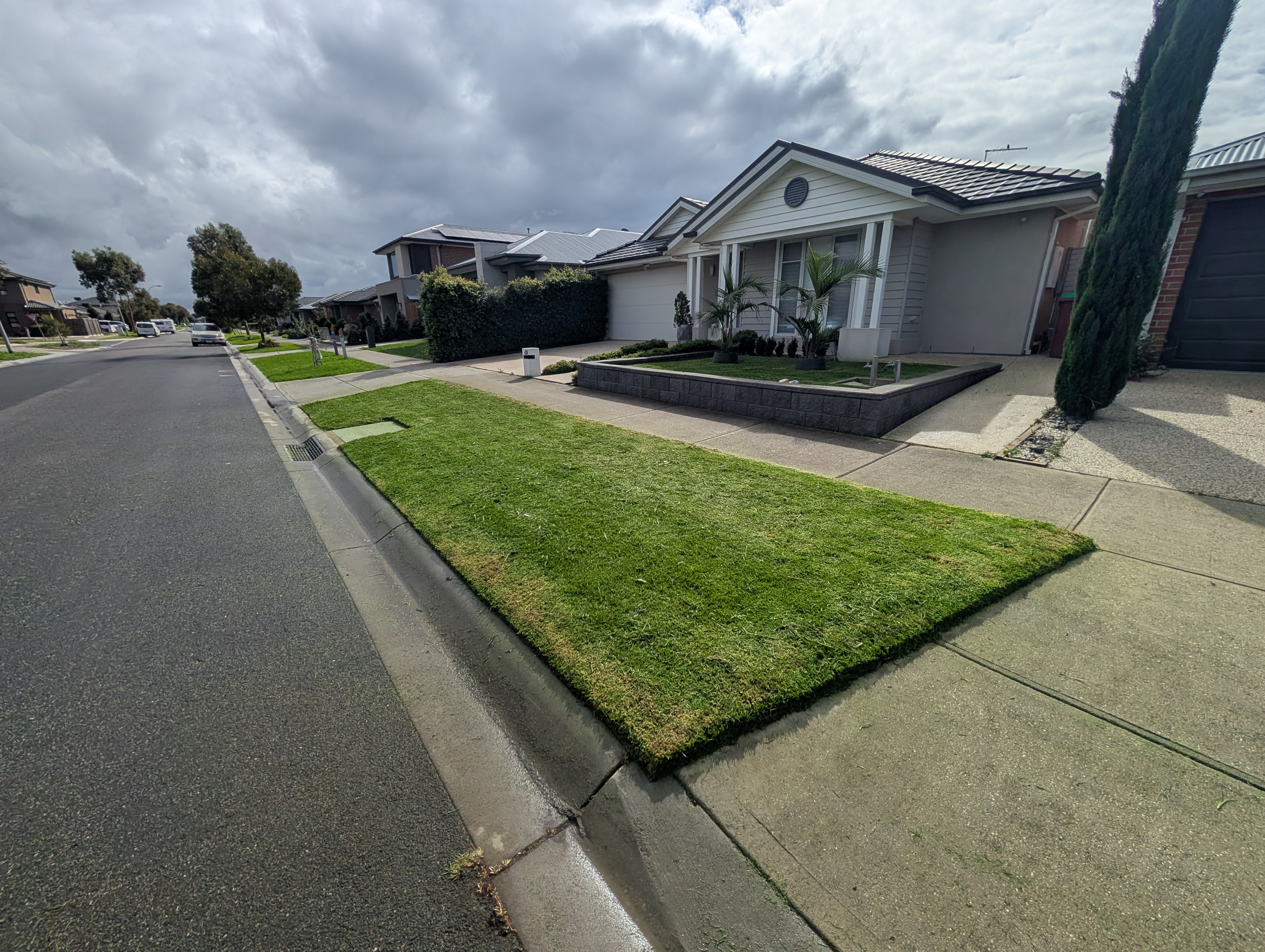 Pinecrest Garden Services maintained residential lawn and frontage